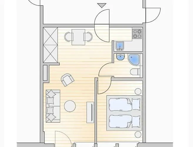 Weisse Duene - App.. 4 شقة